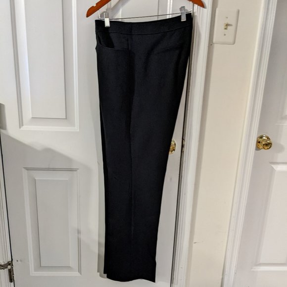 Anne Klein Compression Pant, Black, Size 16 - Picture 3 of 8